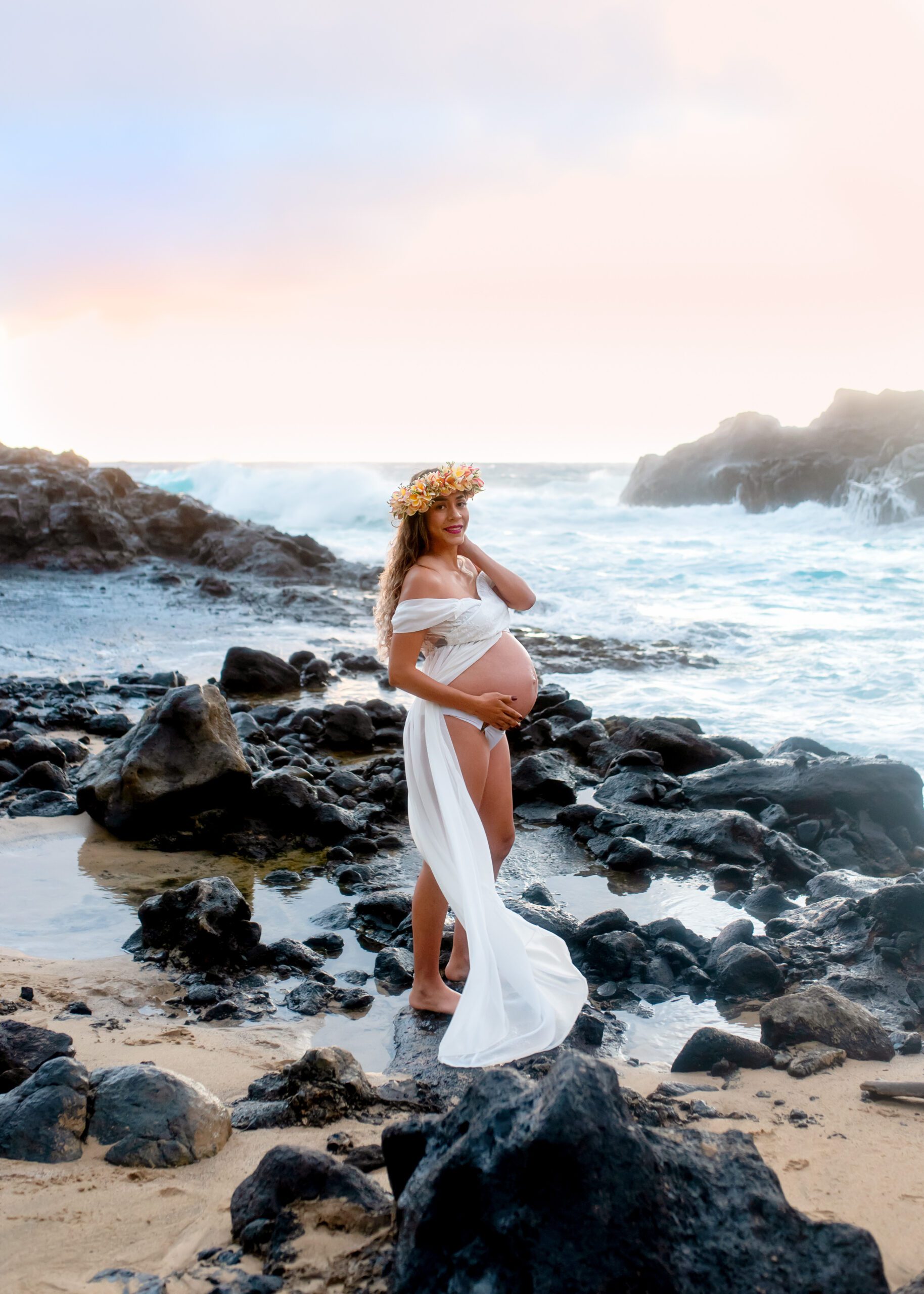 Oahu maternity photographer