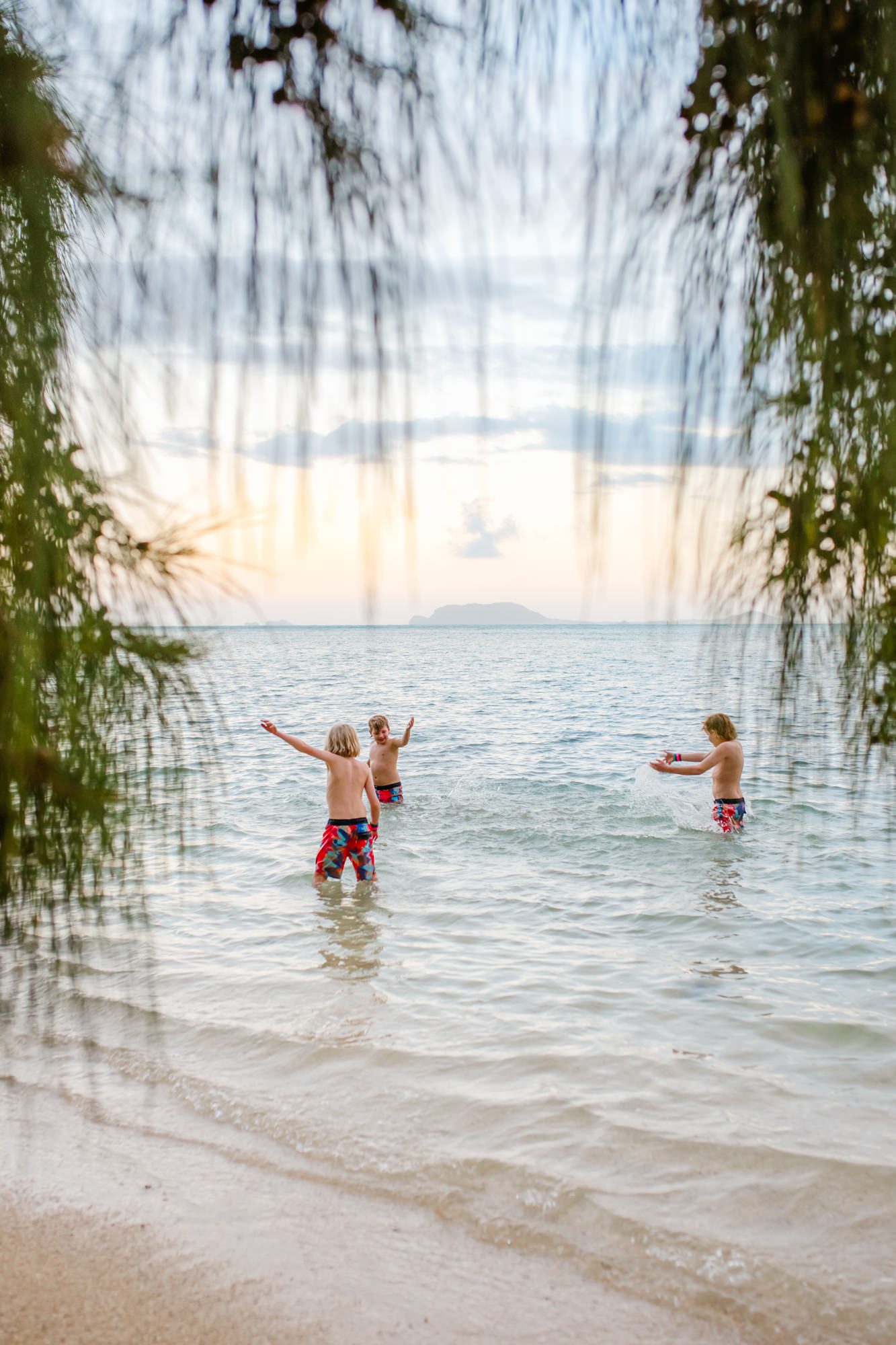 Family Photos at Kualoa Regional Park